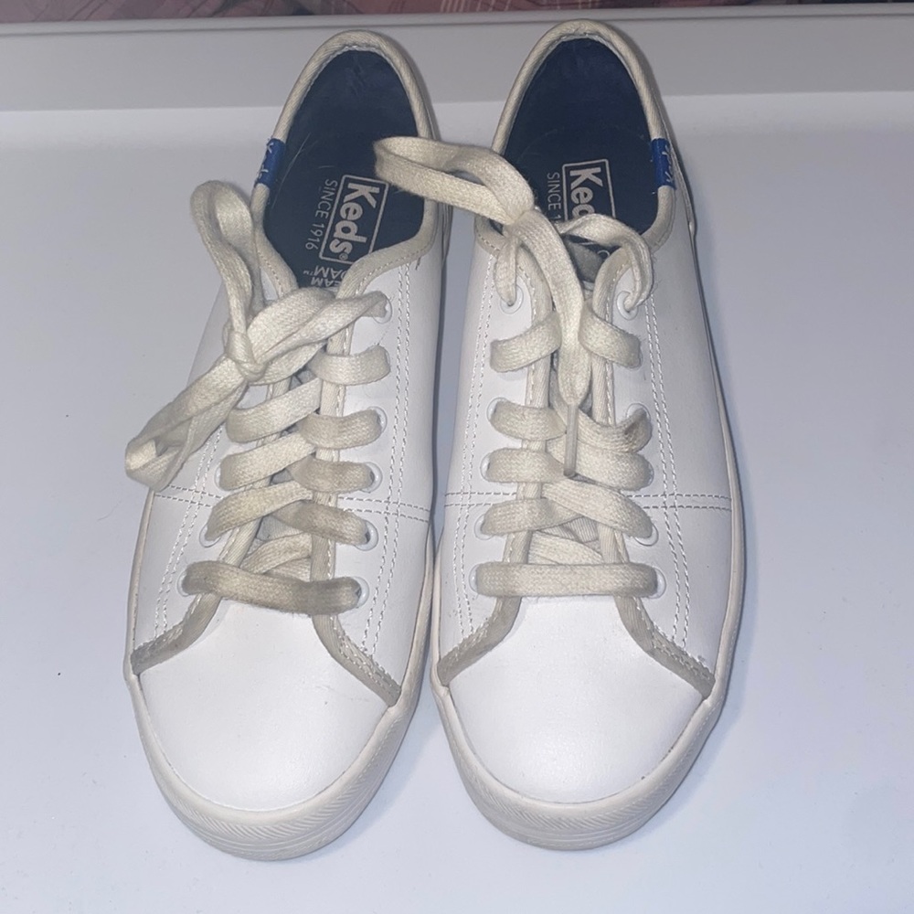 White Keds with Dream foam insoles